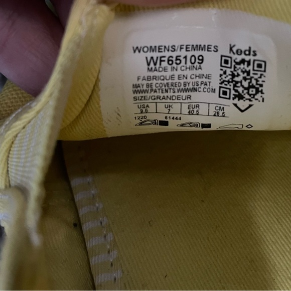 Keds X Kate Spade New York Double Decker Logo Foxing Canvas Sneakers
Sz 9.5 - Picture 12 of 12